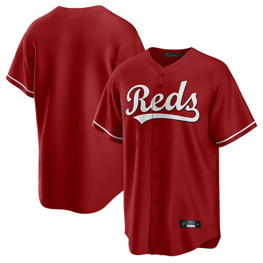 Tlead C.Reds Red Game Home Blank Player Stitched Jerseys