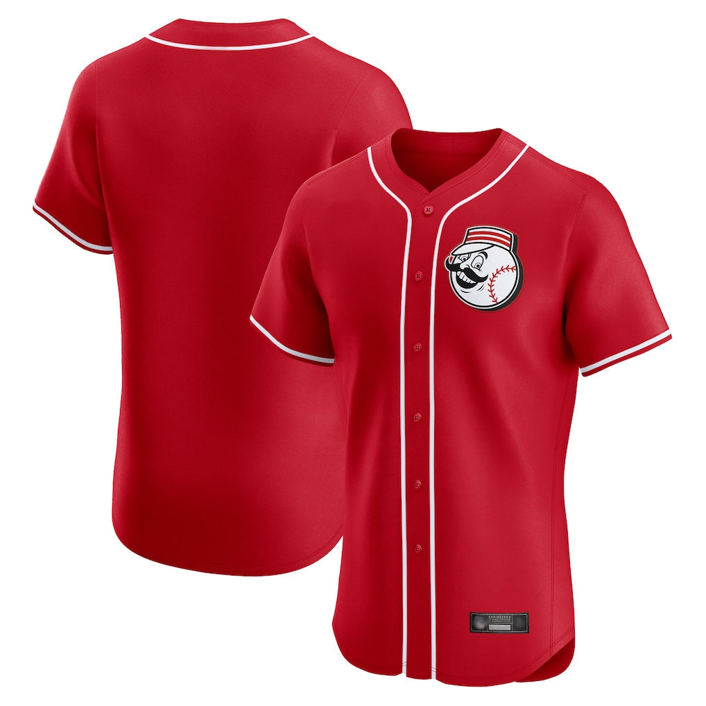 Tlead C.Reds Red Limited Elite Home Game Blank Player Stitched Jerseys