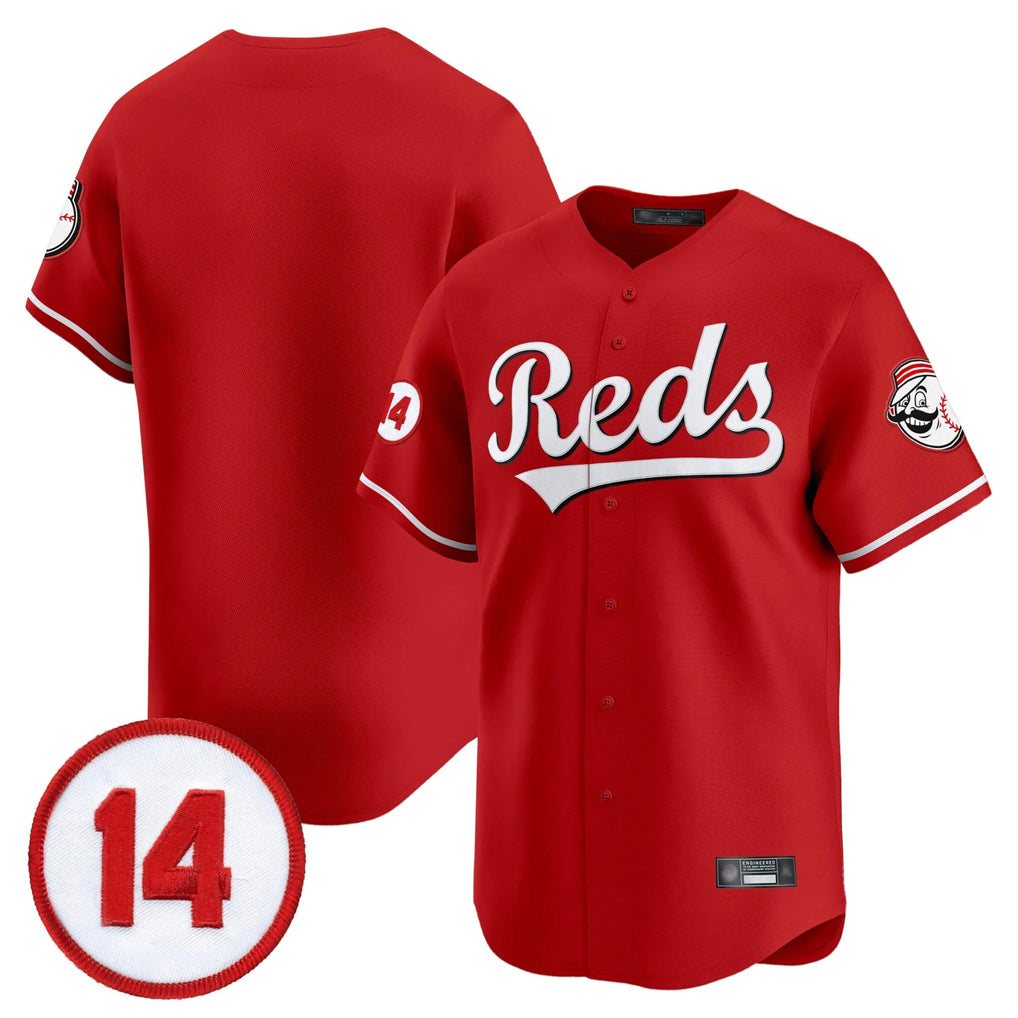 Tlead C.Reds Red Vapor Premier Limited Home Blank Player Stitched Jerseys