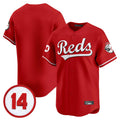 Tlead C.Reds Red Vapor Premier Limited Home Blank Player Stitched Jerseys