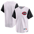 Tlead C.Reds White Black Stripe Field of Dreams Game Home Blank Player Stitched Jerseys