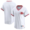 Tlead C.Reds White Cooperstown Collection Limited T-shirt Home Blank Player Stitched Jerseys