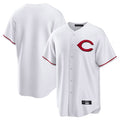 Tlead C.Reds White Home Game Blank Player Stitched Jerseys