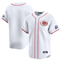 Tlead C.Reds White Home Limited Blank Player Stitched Jerseys