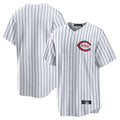 Tlead C.Reds White Stripe Field of Dreams Game Home Blank Player Stitched Jerseys