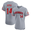 Tlead C.Reds #14 Pete Rose Player Gray Limited Elite Home Stitched Jerseys