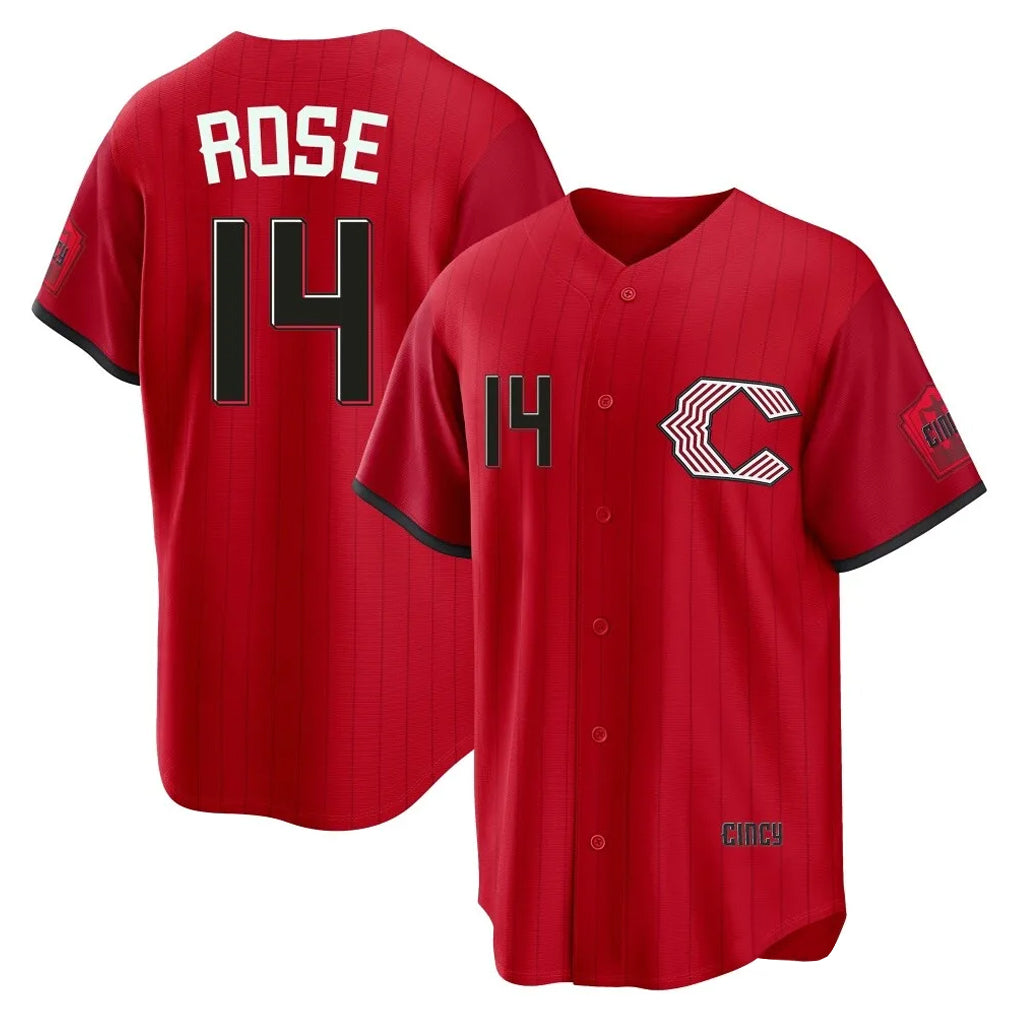 Tlead C.Reds #14 Pete Rose Player Red 2026 City Connect Home Game Stitched Jerseys