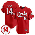 Tlead C.Reds #14 Pete Rose Player Red Vapor Premier Limited Home Stitched Jerseys