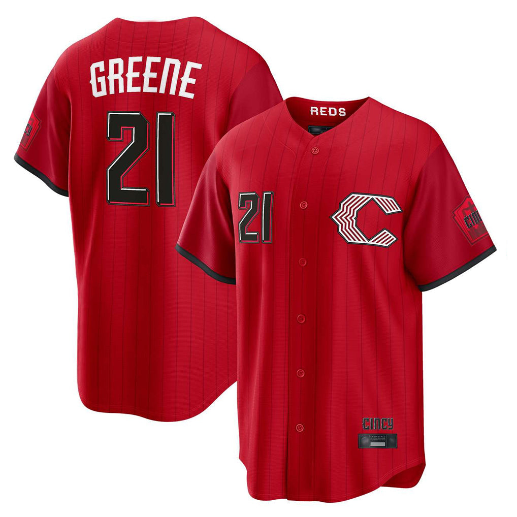 Tlead C.Reds #21 Hunter Greene Player Red 2026 City Connect Home Game Stitched Jerseys