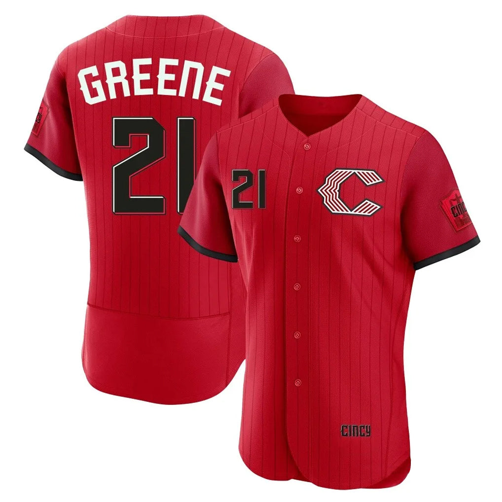 Tlead C.Reds #21 Hunter Greene Player Red 2026 City Connect Limited Elite Home Stitched Jerseys