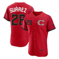 Tlead C.Reds #28 Eugenio Su¡§¡érez Player Red 2026 City Connect Limited Home Stitched Jerseys
