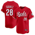 Tlead C.Reds #28 Eugenio Su¡§¡érez Player Red Home Limited Stitched Jerseys