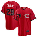 Tlead C.Reds #29 TJ Friedl Player Red 2026 City Connect Home Game Stitched Jerseys