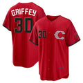Tlead C.Reds #30 Ken Griffey Player Red 2026 City Connect Home Game Stitched Jerseys