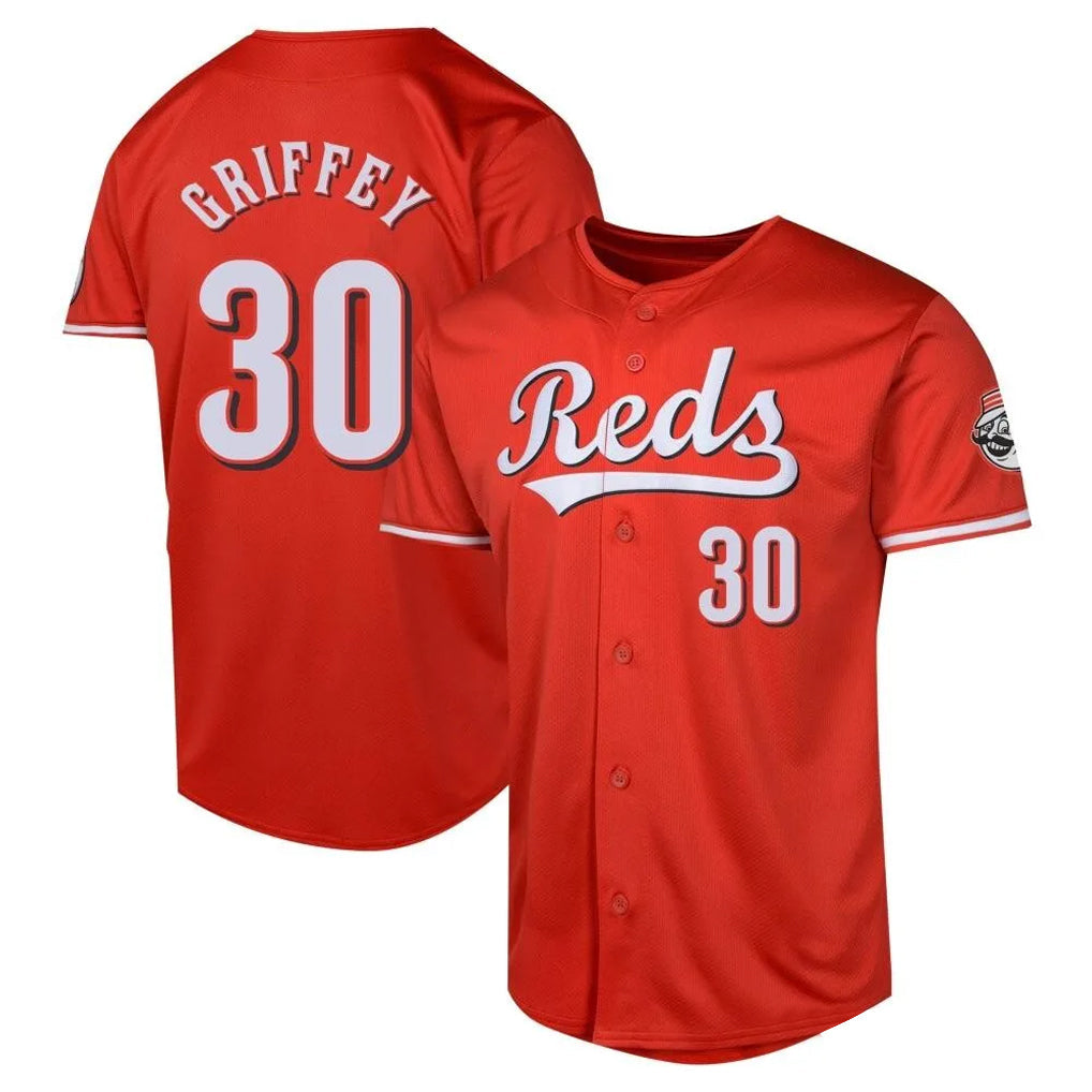 Tlead C.Reds #30 Ken Griffey Player Red 2026 City Connect Limited Home Stitched Jerseys