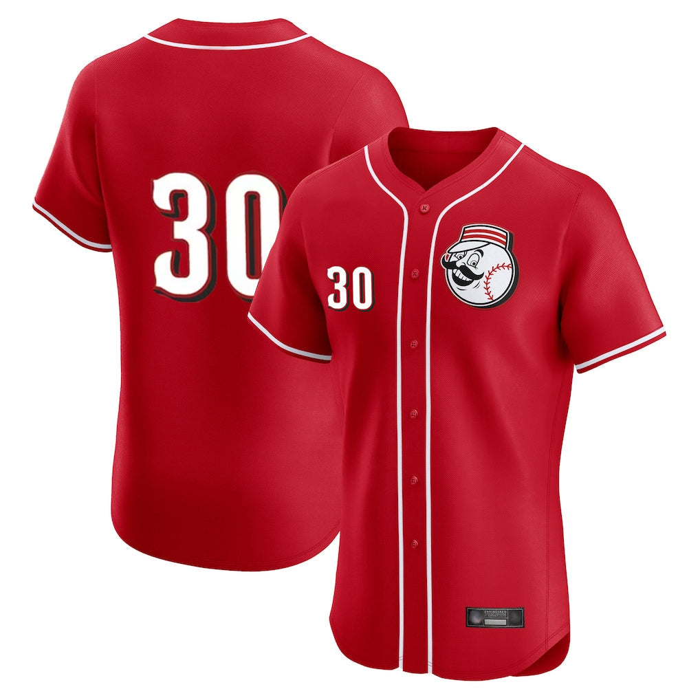 Tlead C.Reds #30 Ken Griffey Player Red Limited Elite Home Game Stitched Jerseys