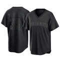 Tlead C.Reds #35 Jose Trevino Player Black T-shirt Game Home Stitched Jerseys