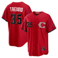 Tlead C.Reds #35 Jose Trevino Player Red 2026 City Connect Home Game Stitched Jerseys