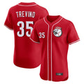 Tlead C.Reds #35 Jose Trevino Player Red Limited Elite Home Game Stitched Jerseys
