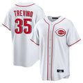Tlead C.Reds #35 Jose Trevino Player White Game Home Stitched Jerseys