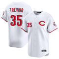 Tlead C.Reds #35 Jose Trevino Player White Limited Home Stitched Jerseys