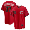 Tlead C.Reds #37 Tyler Stephenson Player Red 2026 City Connect Home Game Stitched Jerseys