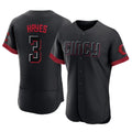 Tlead C.Reds #3 Ke'Bryan Hayes Player Black City Connect Limited Elite Home Stitched Jerseys