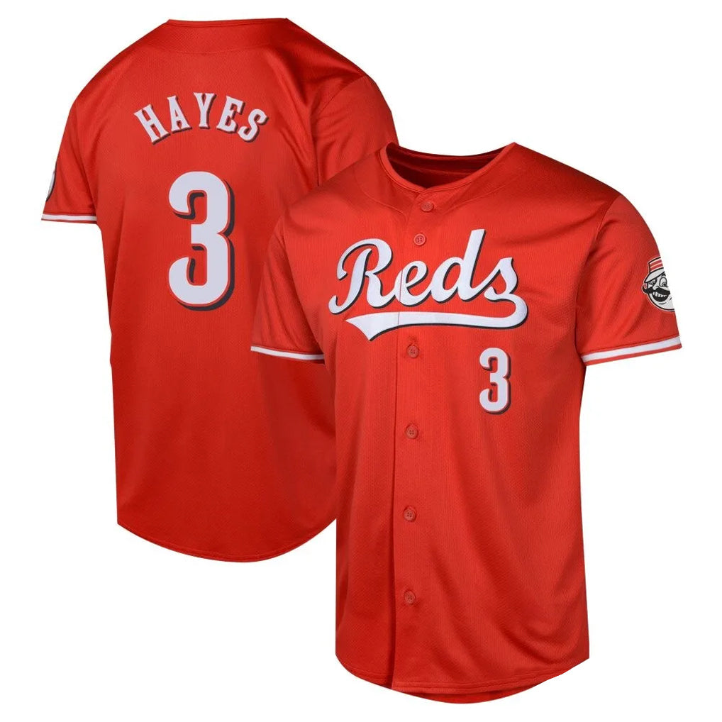 Tlead C.Reds #3 Ke'Bryan Hayes Player Red 2026 City Connect Limited Home Stitched Jerseys
