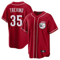 Tlead C.Reds #3 Ke'Bryan Hayes Player Red Game Home Stitched Jerseys