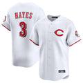 Tlead C.Reds #3 Ke'Bryan Hayes Player White Limited Home Stitched Jerseys