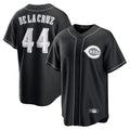 Tlead C.Reds #44 Elly De La Cruz Player Black Home Game Stitched Jerseys