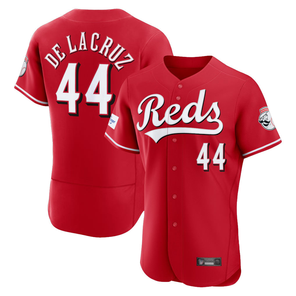 Tlead C.Reds #44 Elly De La Cruz Player Red Limited Elite Home Stitched Jerseys
