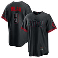 Tlead C.Reds #9 Matt McLain Player Black City Connect Home Game Stitched Jerseys
