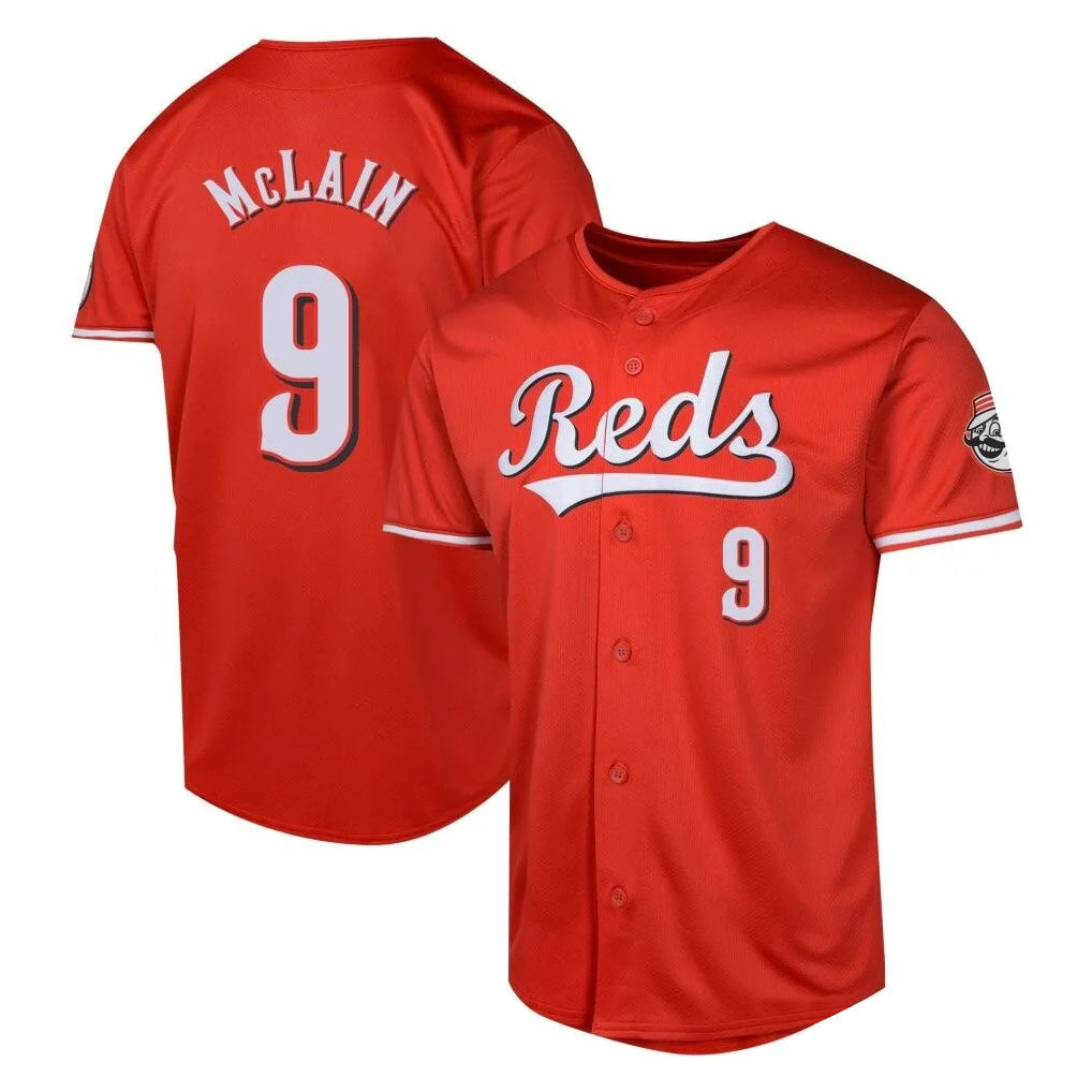 Tlead C.Reds #9 Matt McLain Player Red 2026 City Connect Limited Home Stitched Jerseys