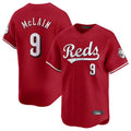 Tlead C.Reds #9 Matt McLain Player Red Home Limited Stitched Jerseys