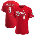 Tlead C.Reds #9 Matt McLain Player Red Limited Elite Home Stitched Jerseys