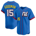 Tlead C.Rockies #15 Hunter Goodman Player Blue National League All-Star Edition Home Limited Stitched Jerseys