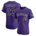Tlead C.Rockies #23 Kris Bryant Player Purple Limited Elite Home Stitched Jerseys