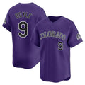 Tlead C.Rockies #9 Brenton Doyle Player Purple Limited Home Stitched Jerseys