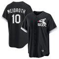 Tlead C.White Sox #10 Chase Meidroth Player Black Spring Training Game Stitched Jerseys