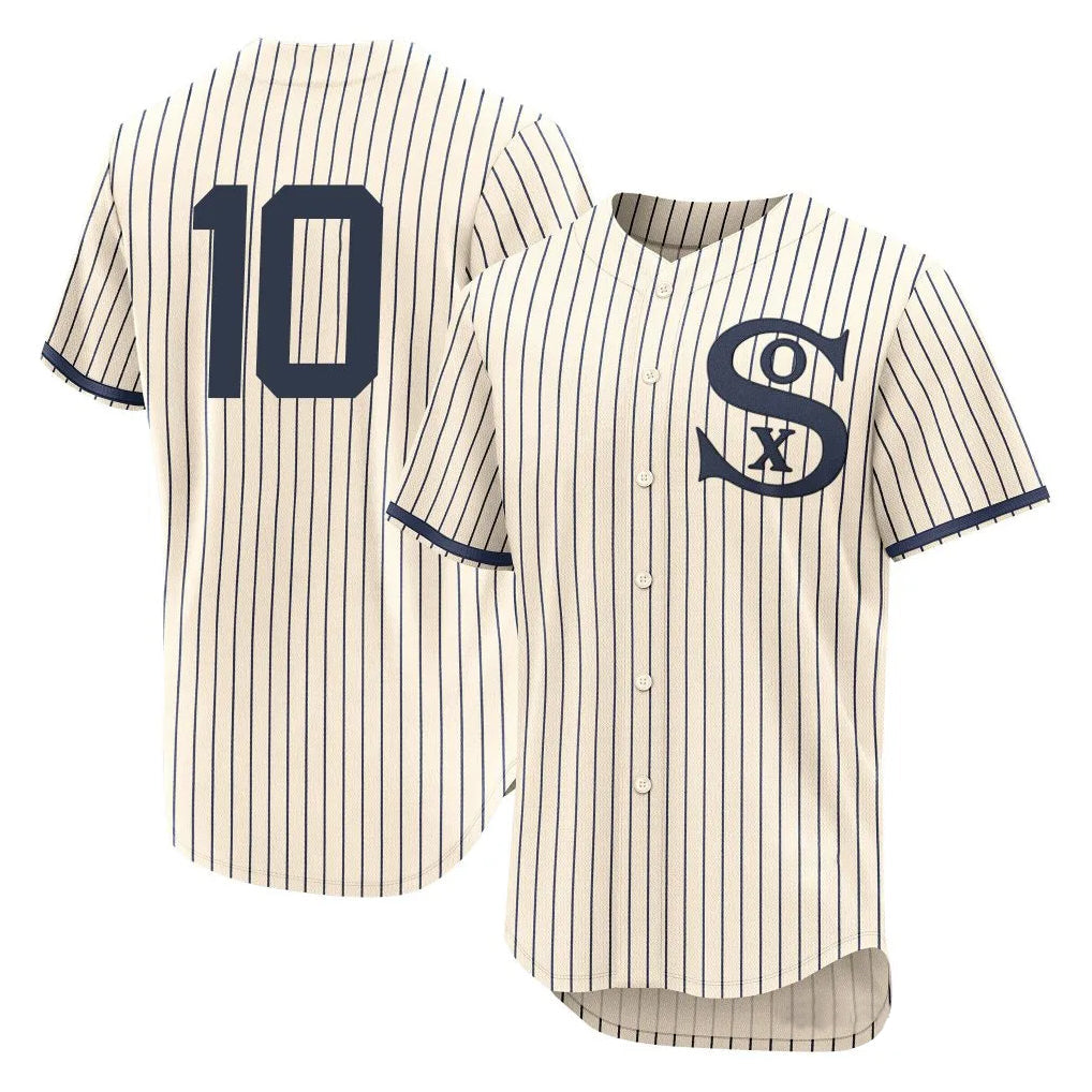Tlead C.White Sox #10 Chase Meidroth Player Cream Field of Dreams Limited Elite Home Stitched Jerseys