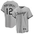 Tlead C.White Sox #12 Colson Montgomery Player Gray Home Game Stitched Jerseys