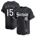 Tlead C.White Sox #15 Sean Newcomb Player Black City Connect Limited Home Stitched Jerseys