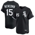 Tlead C.White Sox #15 Sean Newcomb Player Black Limited Home Stitched Jerseys