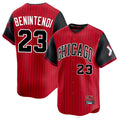 Tlead C.White Sox #23 Andrew Benintendi Player Red City Connect Limited Home Stitched Jerseys