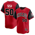 Tlead C.White Sox #50 Lenyn Sosa Player Red City Connect Limited Home Stitched Jerseys