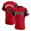 Tlead C.White Sox #5 Munetaka Murakami Player Red City Connect Limited Elite Home Stitched Jerseys