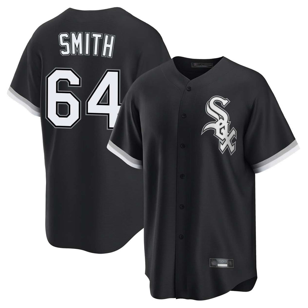 Tlead C.White Sox #64 Shane Smith Player Black City Connect Limited Home Stitched Jersey