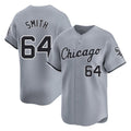 Tlead C.White Sox #64 Shane Smith Player Gray Road Limited Home Stitched Jerseys