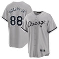 Tlead C.White Sox #88 Luis Robert Jr Player Gray Home Game Stitched Jerseys
